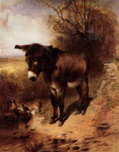 William Huggins A Brown Study oil painting picture